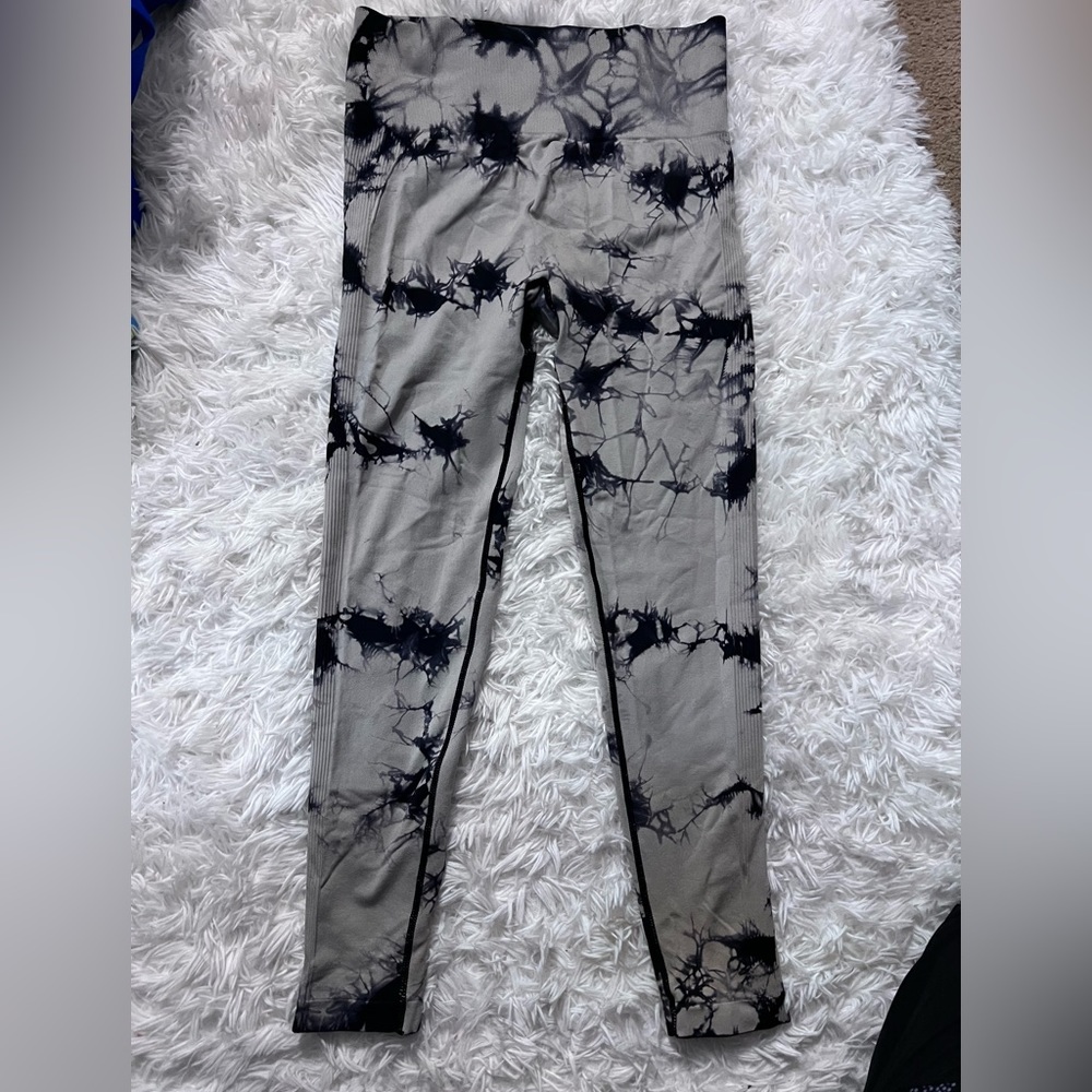 Tie-dye workout pants